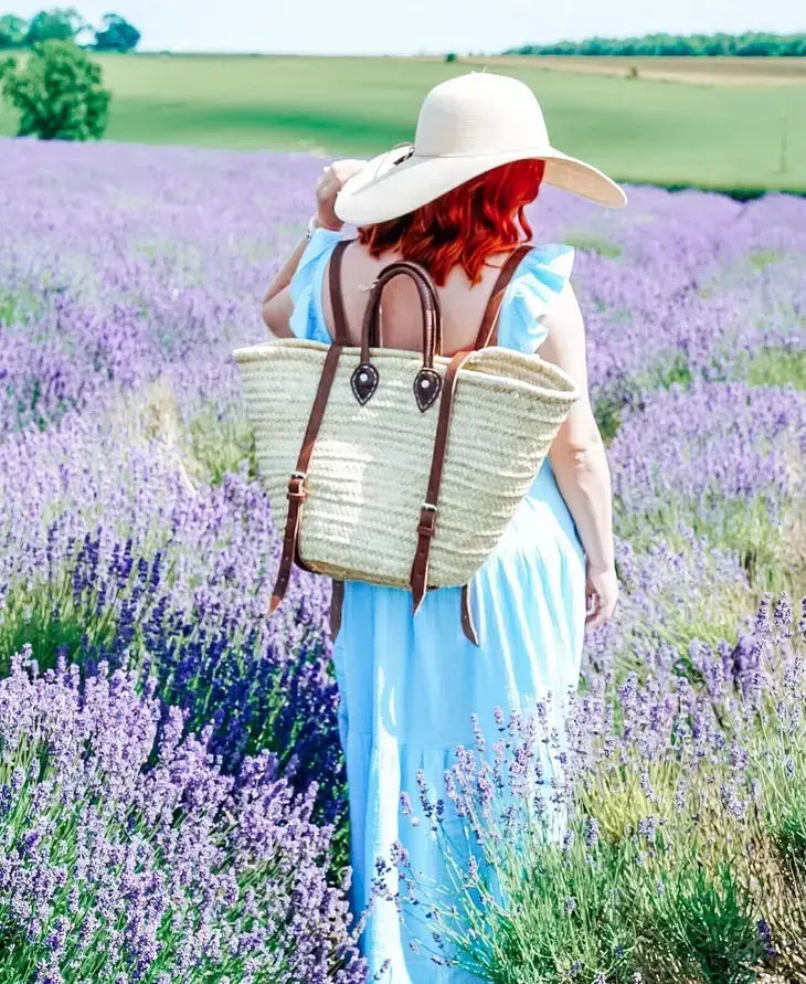 French Market Basket Backpack
